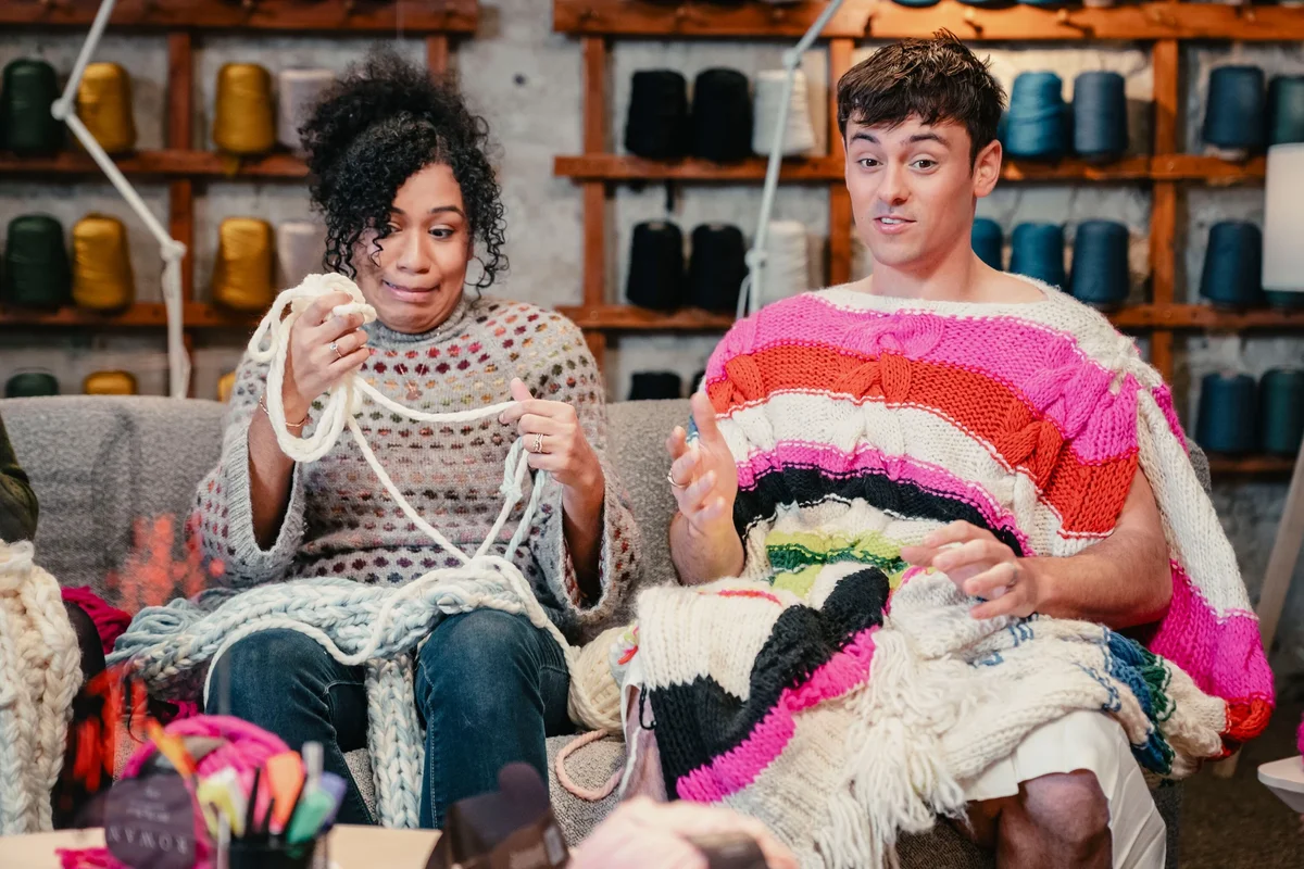 Tom Daley Hosts Knitting Competition Show ‘Game of Wool’ on Channel 4
