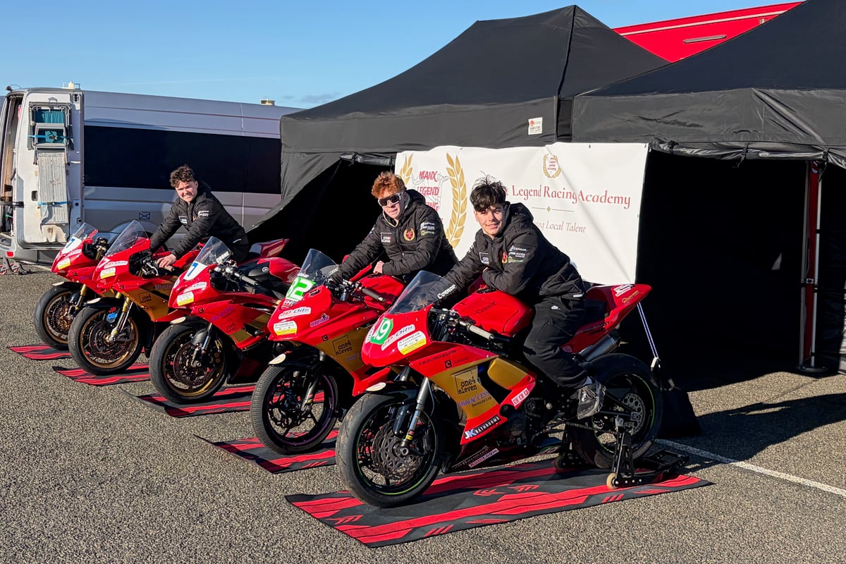 Manx Legend Racing Academy Expands with Three Young Riders